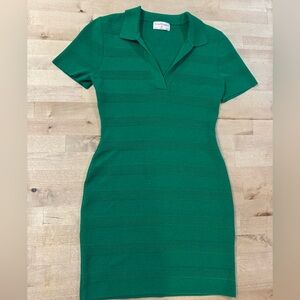 Seven Wonders green mini body con dress